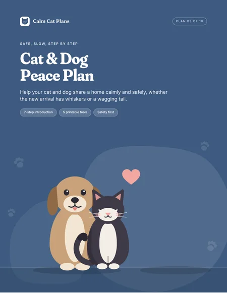 Cover of The Cat & Dog Peace Plan