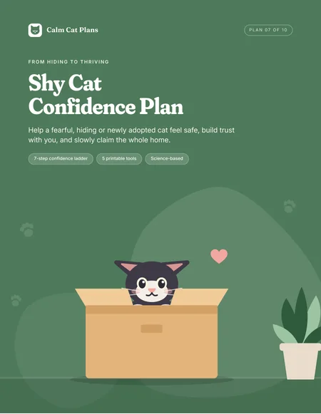 Cover of The Shy Cat Confidence Plan